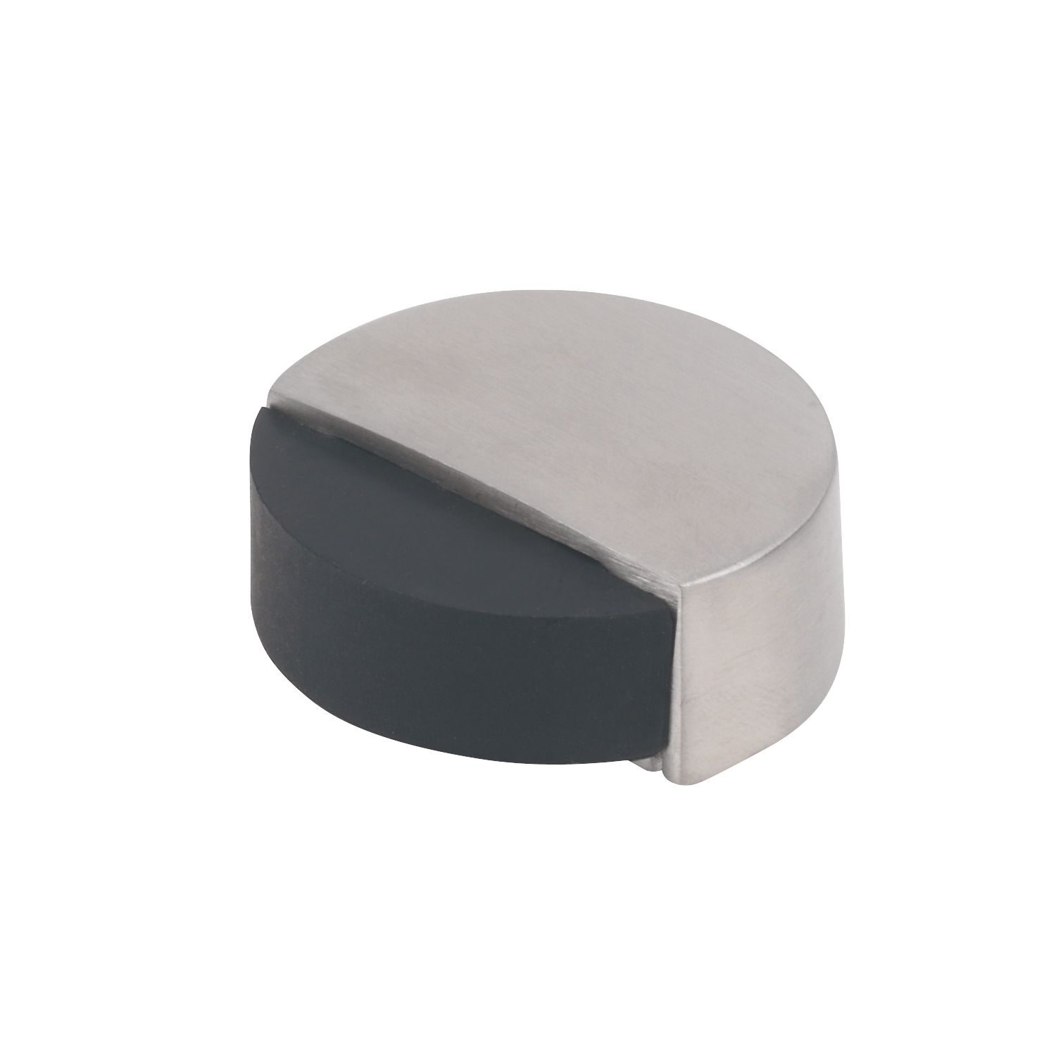 Eclipse Round Door Stop 47 x 21mm Satin Stainless Steel (99701)