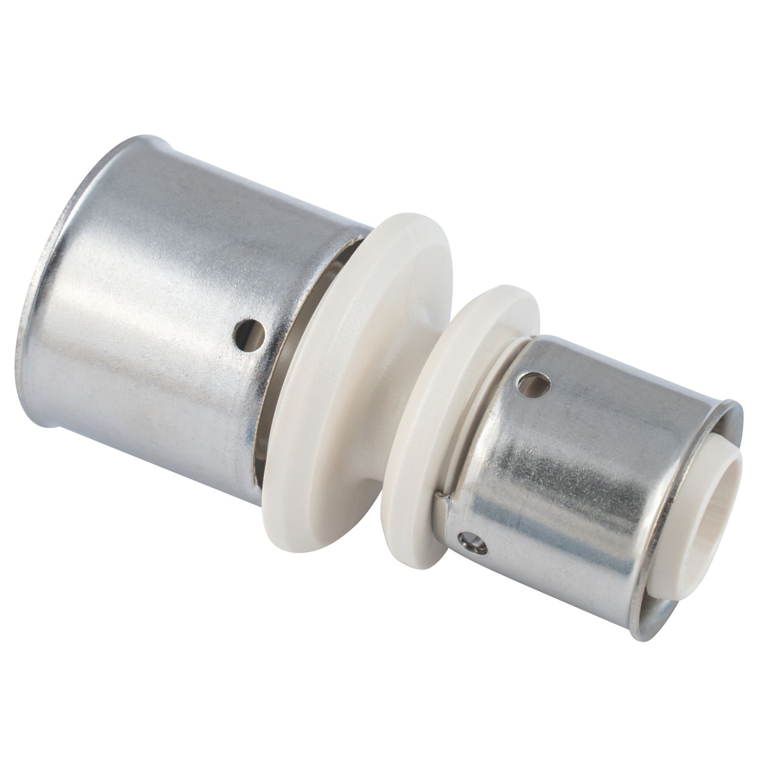 Purmo Plastic Press-Fit Reducing Straight Coupler 26mm x 20mm (997HP)