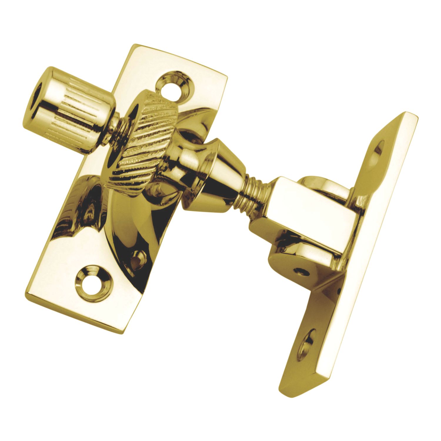 Smith & Locke Sash Window Fastener Polished Chrome 80mm x 58mm (998YX)