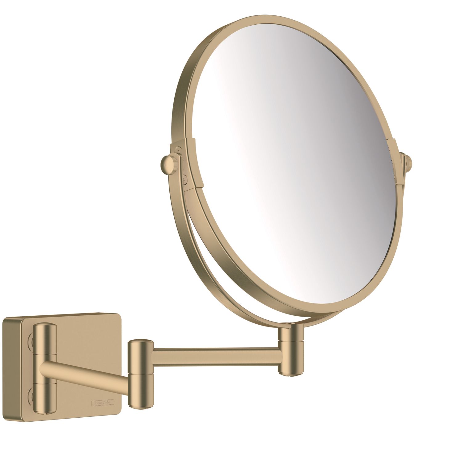 Hansgrohe AddStoris Shaving Mirror Brushed Bronze 208mm x 344mm x 283mm (999VG)