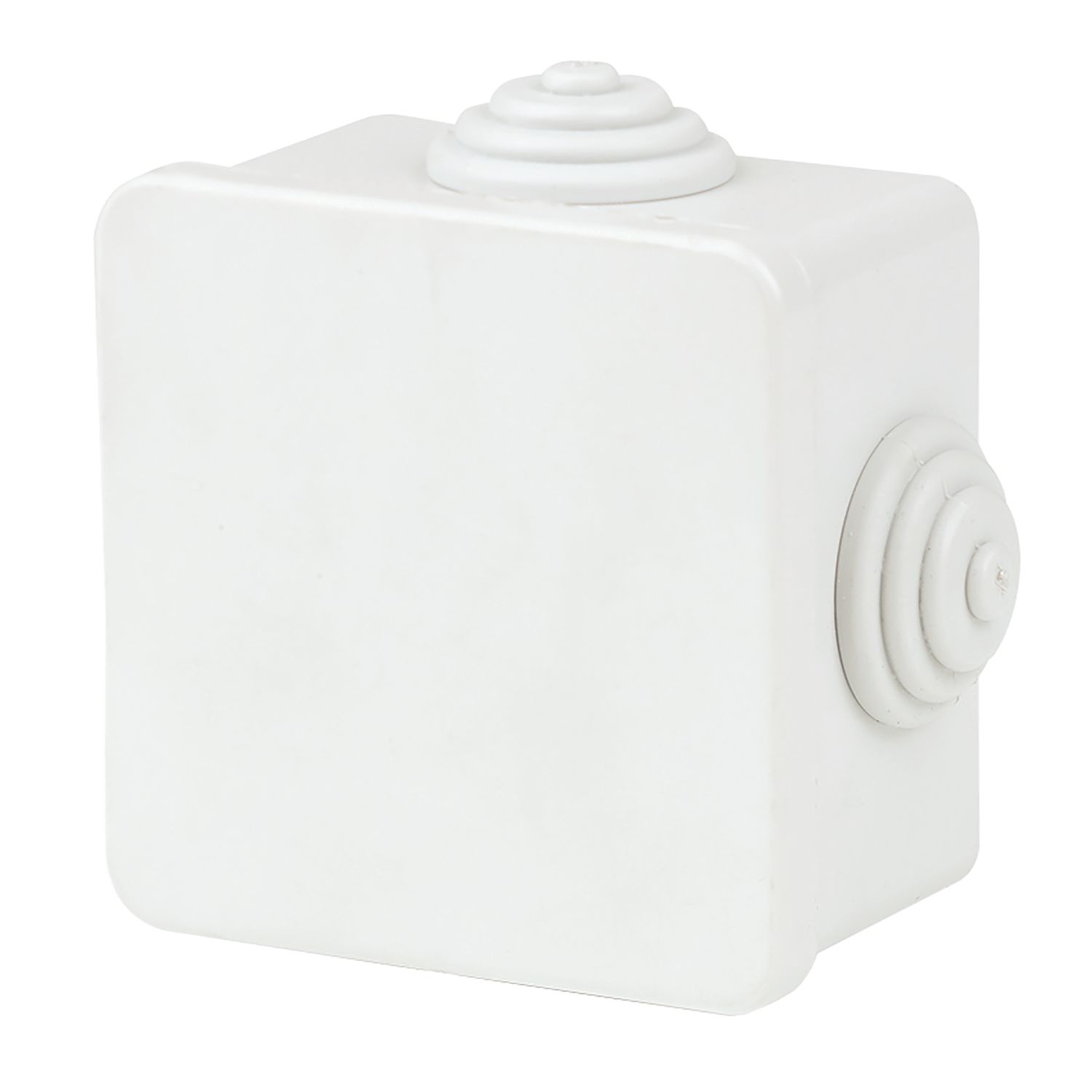 Vimark 4-Entry Square Junction Box with Knockouts 70mm x 42mm x 70mm (999VT)