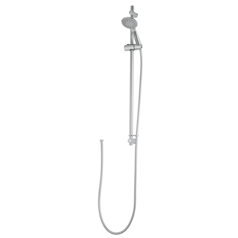 Image of Highlife Bathrooms Nevis Shower Kit Contemporary Design Chrome Finish 