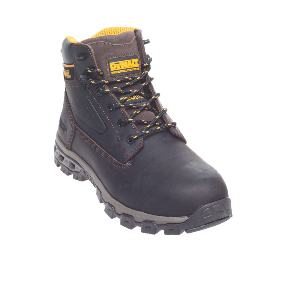 Image of DeWalt Halogen Prolite Safety Boots Brown Size 11 