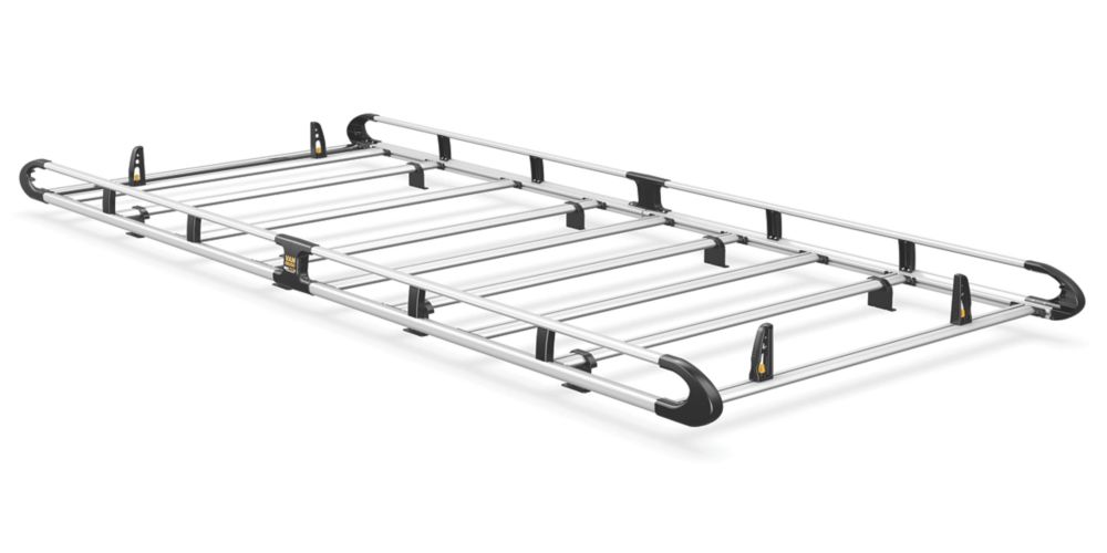 Image of Van Guard Volkswagen Crafter 2006 - 2017 Roof Rack - 8-bar ULTIRack+ L1 H1 Twin Door 