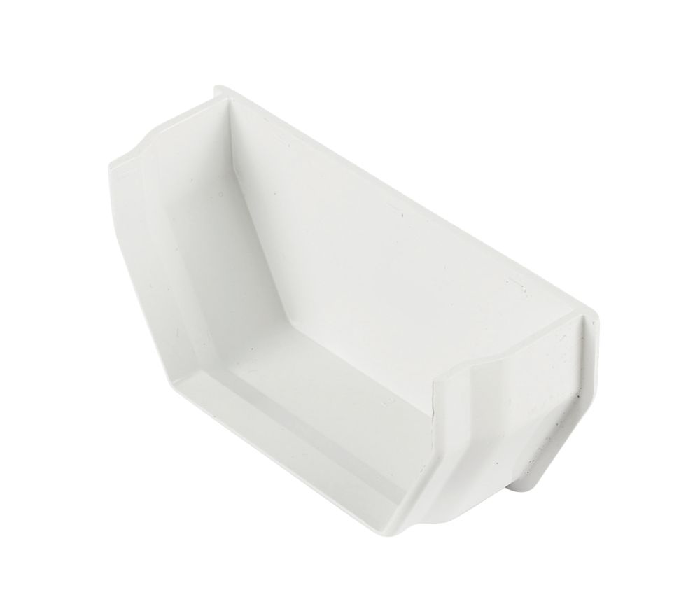 Image of FloPlast Square Internal Stop End White 114mm 