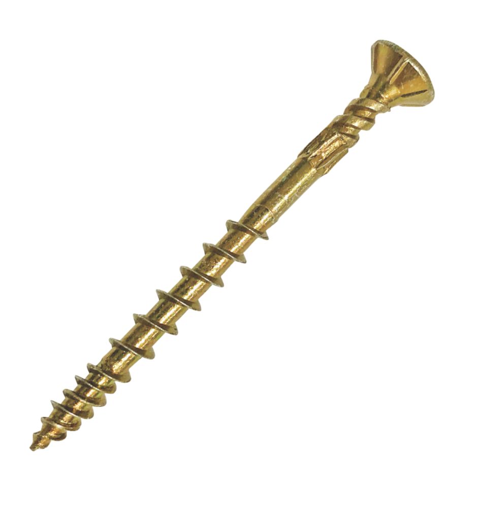 Image of Screw-Tite 2 PZ Double-Countersunk Thread-Cutting Screws 6mm x 100mm 50 Pack 