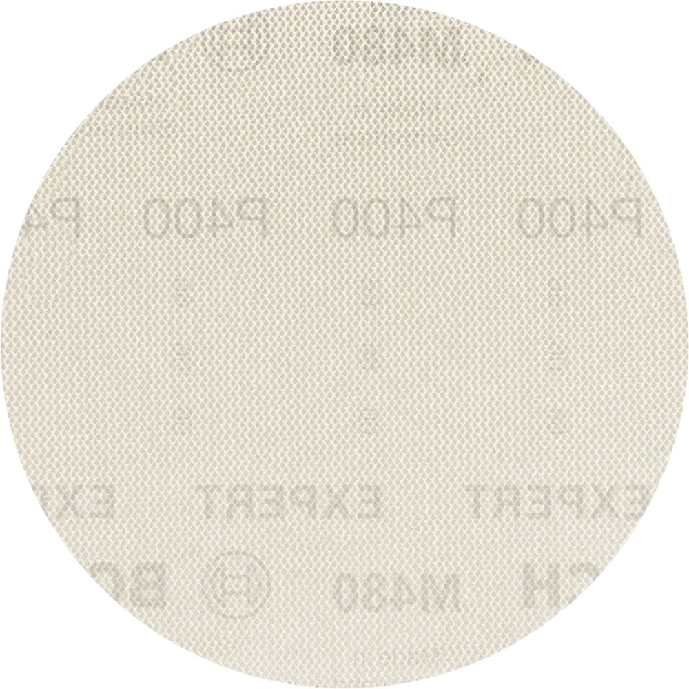 Image of Bosch Expert M480 Sanding Discs Mesh 125mm 400 Grit 5 Pack 