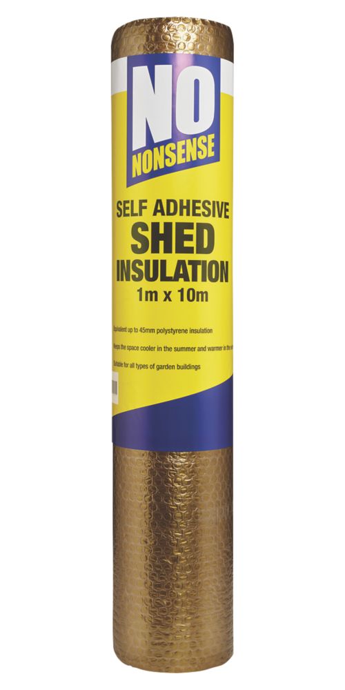 Image of No Nonsense Self-Adhesive Shed Insulation 1m x 10m 