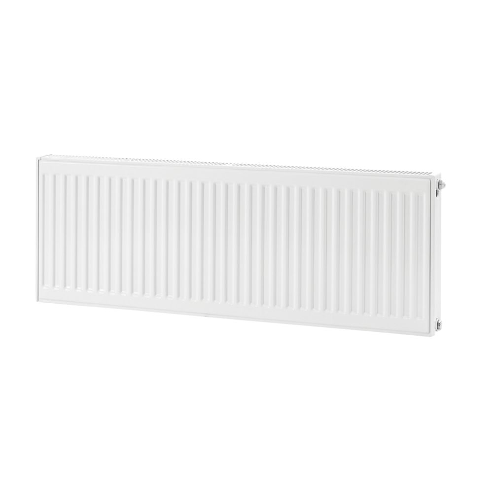 Image of Flomasta Type 21 Double-Panel Plus Single Convector Radiator 400mm x 1100mm White 3591BTU 