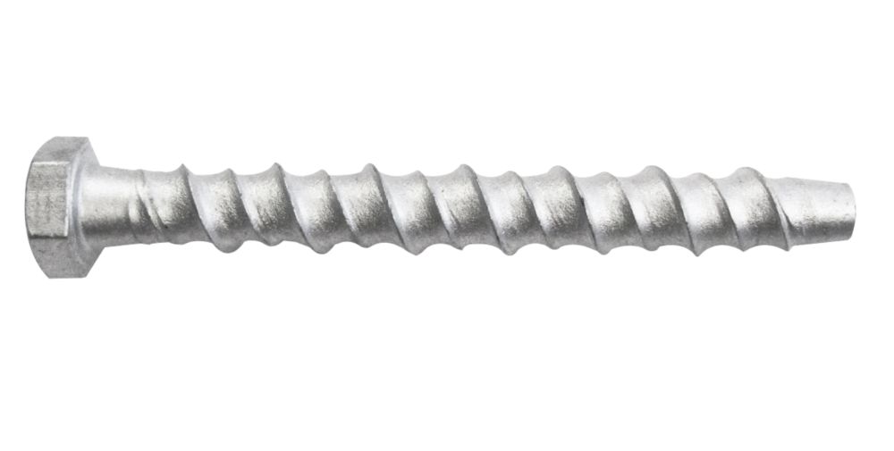 Image of Rawlplug LX Zinc-Plated Steel Masonry Bolts 10mm x 90mm 10 Pack 