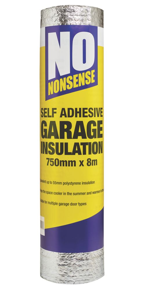 Image of No Nonsense Self-Adhesive Garage Door Insulation 0.75m x 8m 