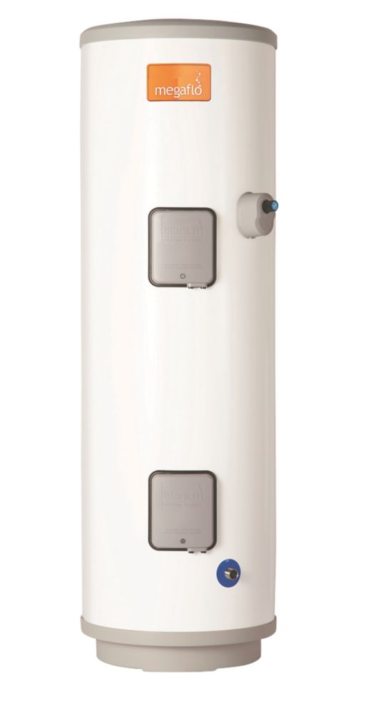 Image of Heatrae Sadia Megaflo Eco Slimline 100d Direct Unvented Unvented Hot Water Cylinder 100Ltr 1 x 3kW 