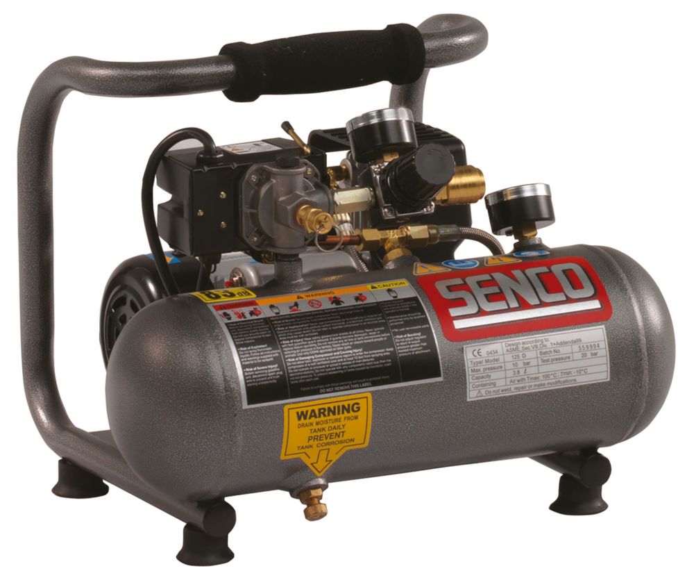 Image of Senco PC1010 3.8Ltr Brushless Electric Mini Compressor 230V 