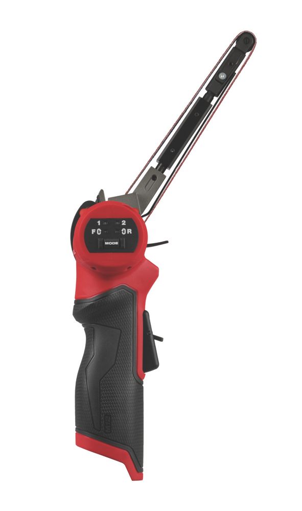 Image of Milwaukee M12 FBFL13-0 FUEL 0.51" 12V Li-Ion RedLithium Brushless Cordless 13mm Band File Belt Sander - Bare 