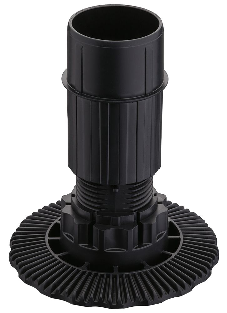 Image of Hafele Axilo 78 Plinth Feet Black 150mm 20 Pack 