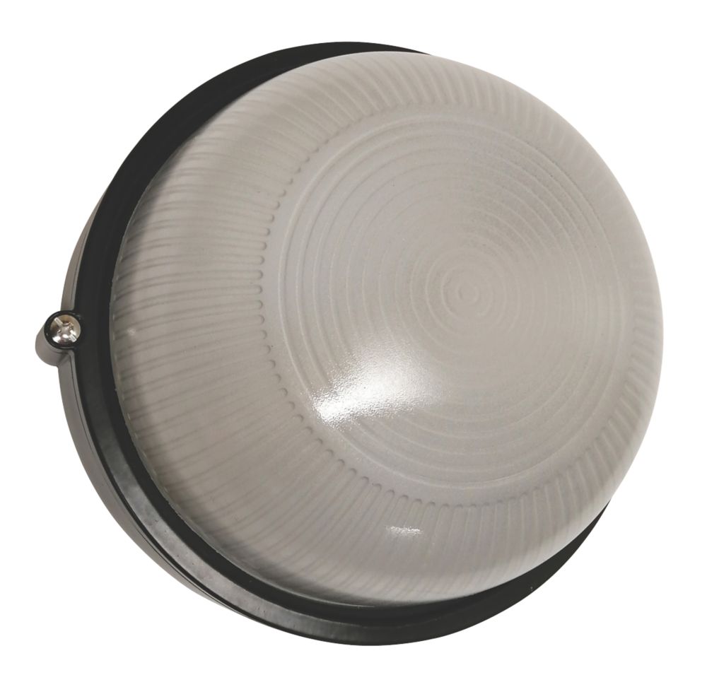 Image of LAP Napoli Outdoor Round Bulkhead Black 