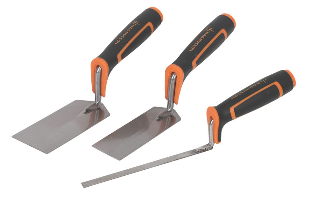 Image of Magnusson Edging Trowel Set 3 Piece Set 