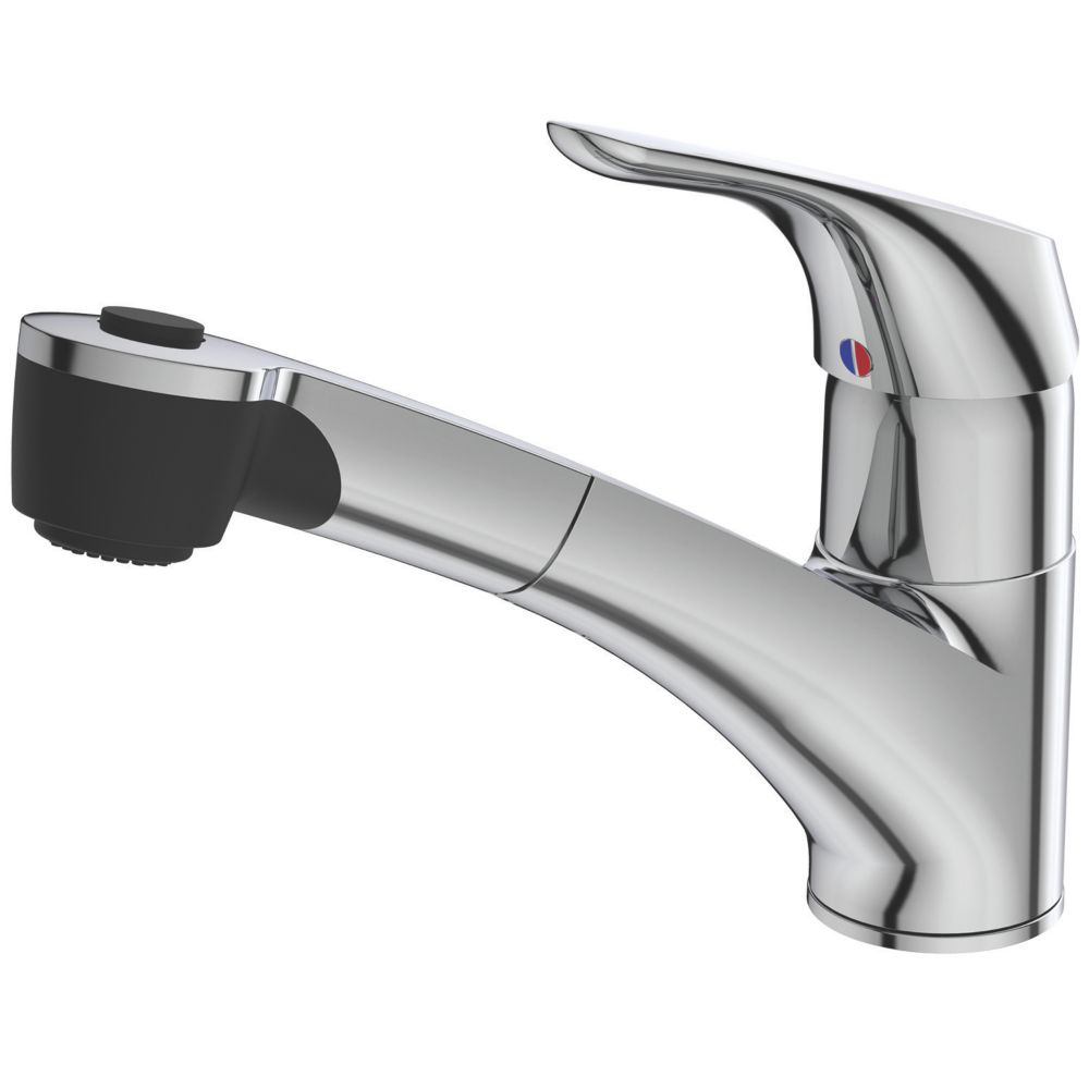 Image of Ideal Standard Cerasprint B5347AA Sink Mixer With Pull-Out Spout Chrome 