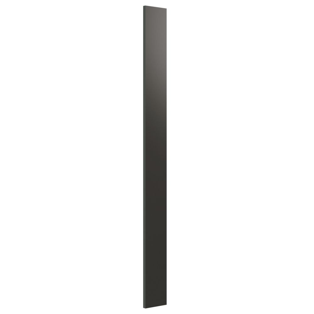 Image of Spacepro Wardrobe Fillet Black 2800mm x 90mm 