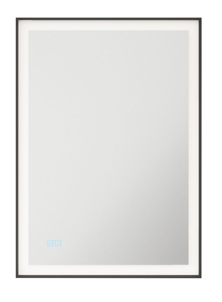 Image of Light Tech Mirrors Lincoln Rectangular Illuminated LED Mirror With 3500lm LED Light 500mm x 700mm 
