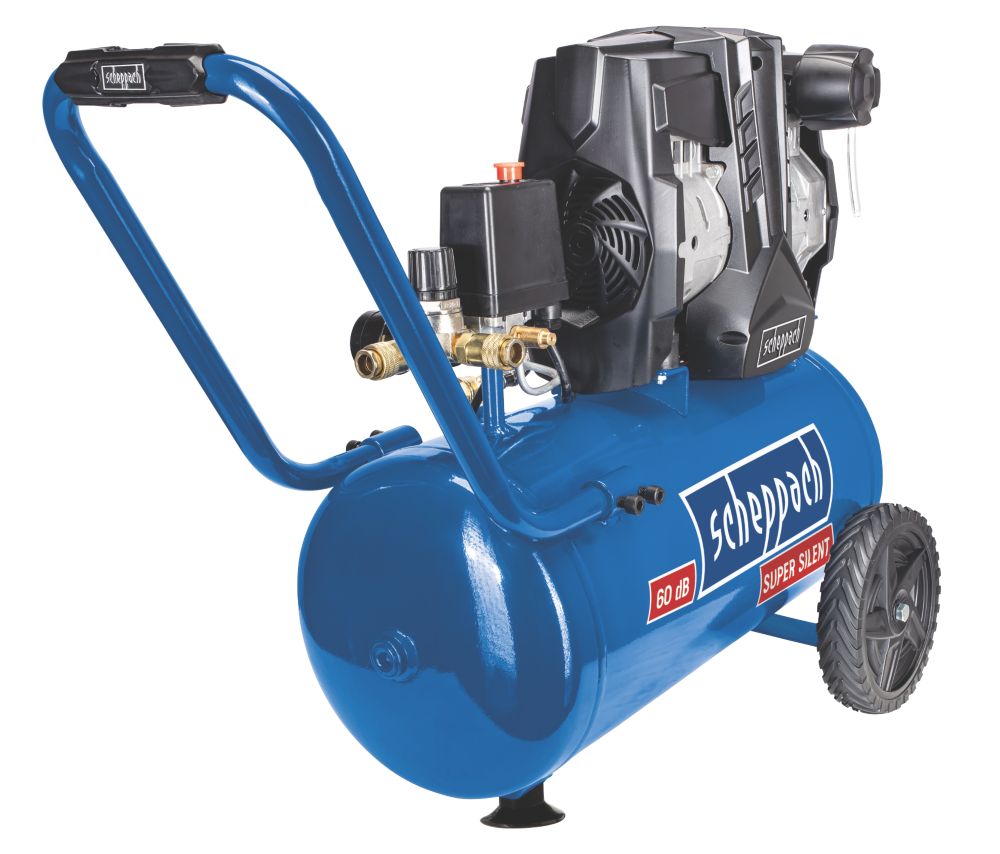 Image of Scheppach HC25Si 24Ltr Brushless Electric Silent Air Compressor 230V 