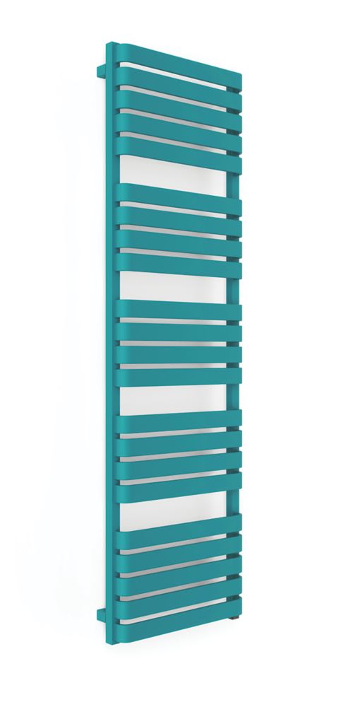 Image of Terma Warp T One Electric Towel Rail 1695mm x 500mm Teal 2728BTU 