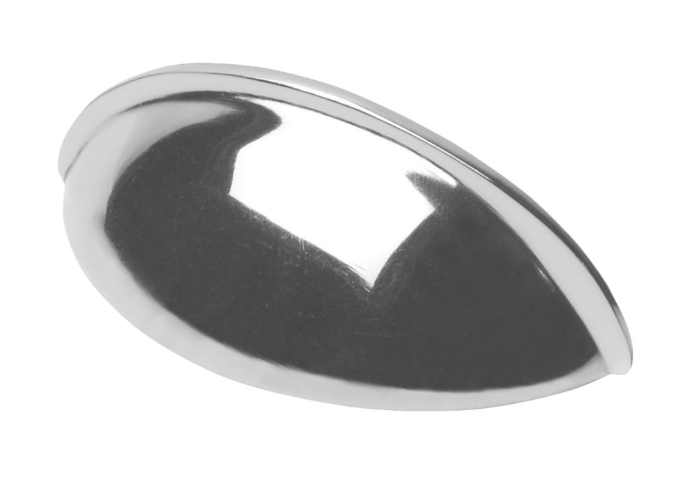 Image of Shell Handle 64mm Polished Chrome 