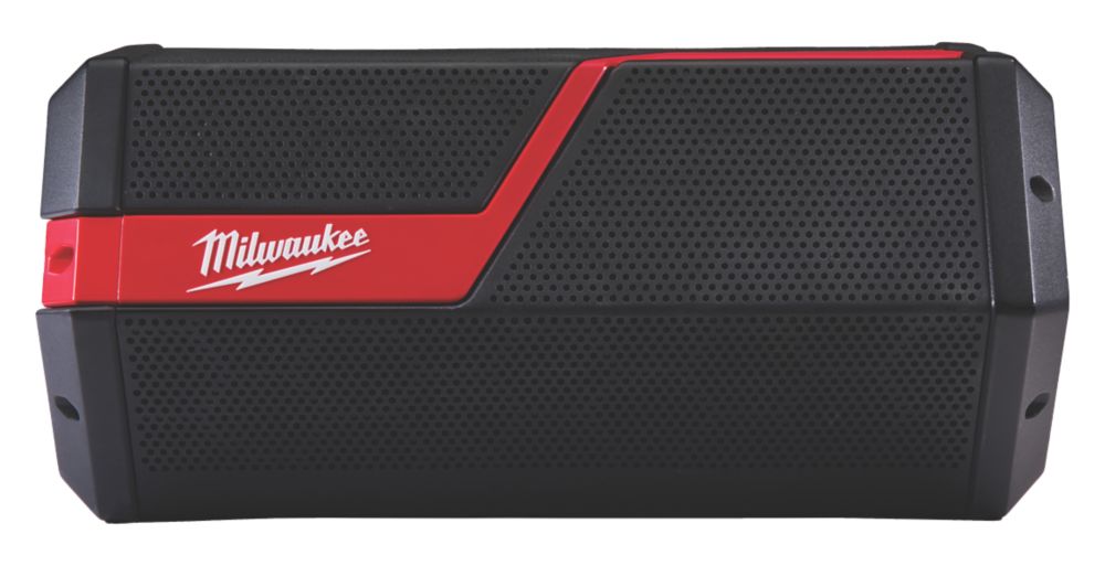 Image of Milwaukee M12-18JSSP-0 12 / 18V Li-Ion RedLithium Cordless Bluetooth Speaker - Bare 