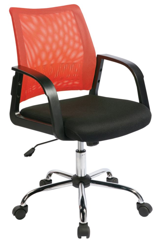 Image of Nautilus Designs Calypso Medium Back Task/Operator Chair Orange 