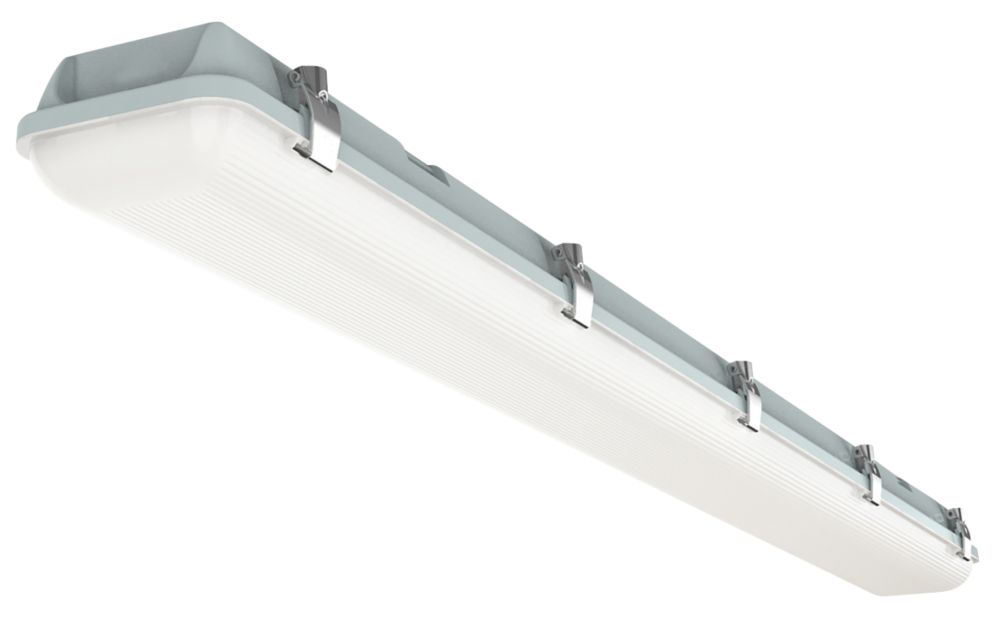 Image of 4lite Twin 6ft Non-Maintained Emergency LED Non Corrosive Batten With Microwave Sensor 73W 7320lm 230V 