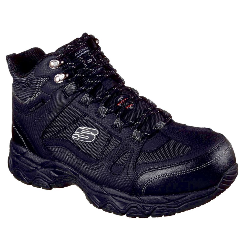 Image of Skechers Ledom Safety Boots Black Size 12 