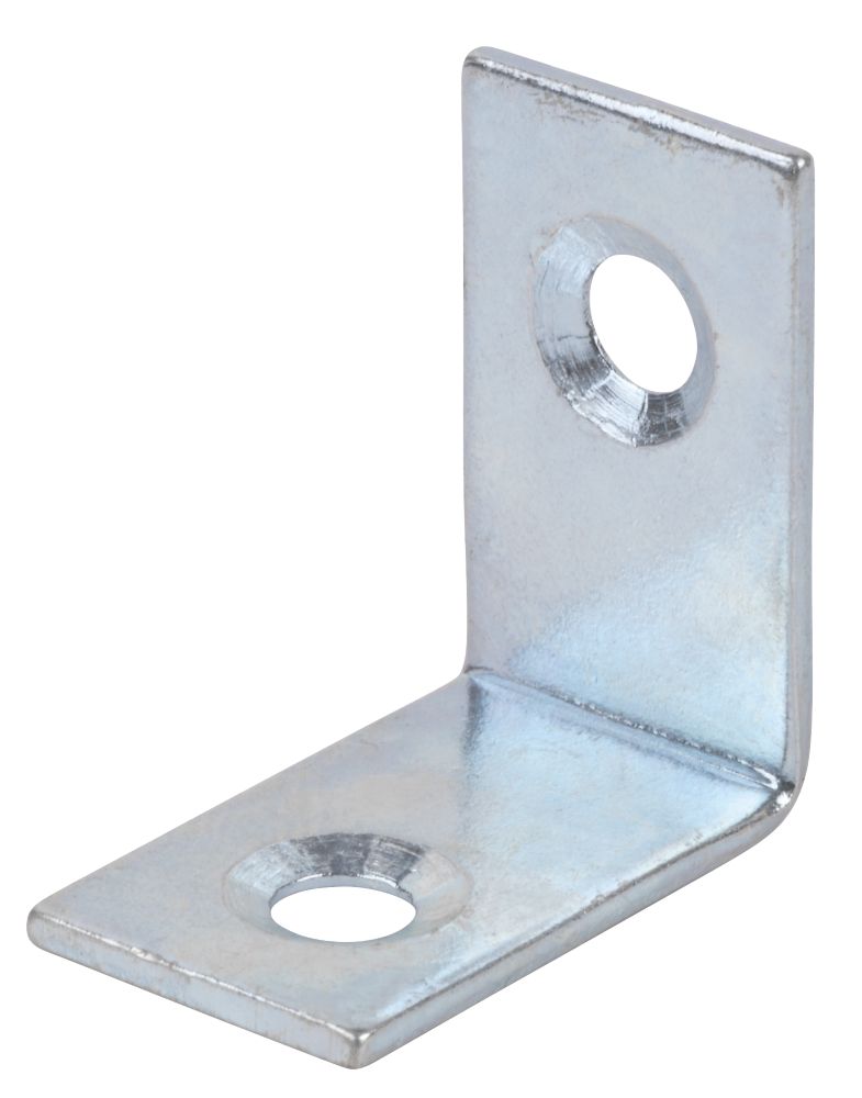 Image of Corner Braces Zinc-Plated 25mm x 25mm x 16.5mm 10 Pack 