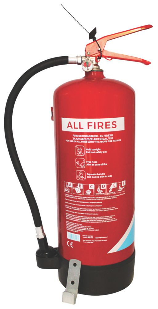 Image of Firexo All Fires Fire Extinguisher 6Ltr 