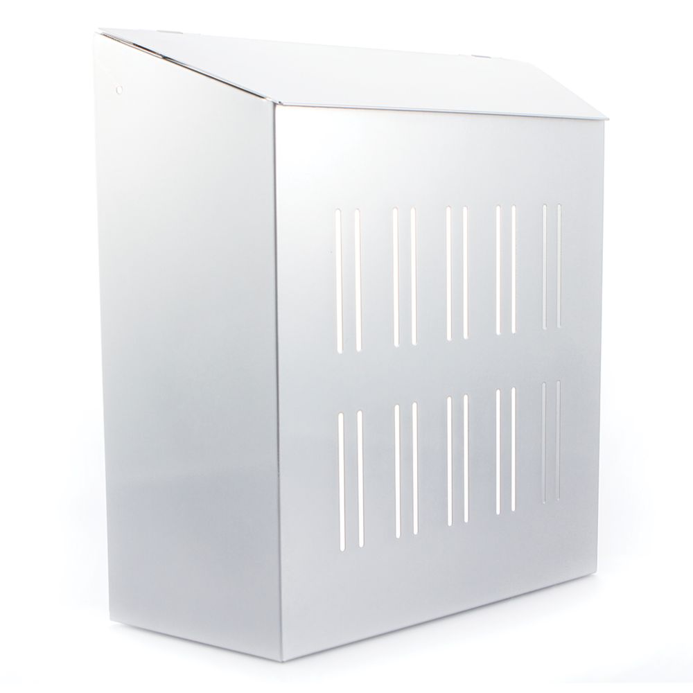 Image of Burg-Wachter Post Catcher Silver Powder-Coated 