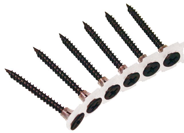 Image of Easydrive Phillips Bugle Fine Twin Thread Collated Drywall Screws 3.5mm x 38mm 1000 Pack 