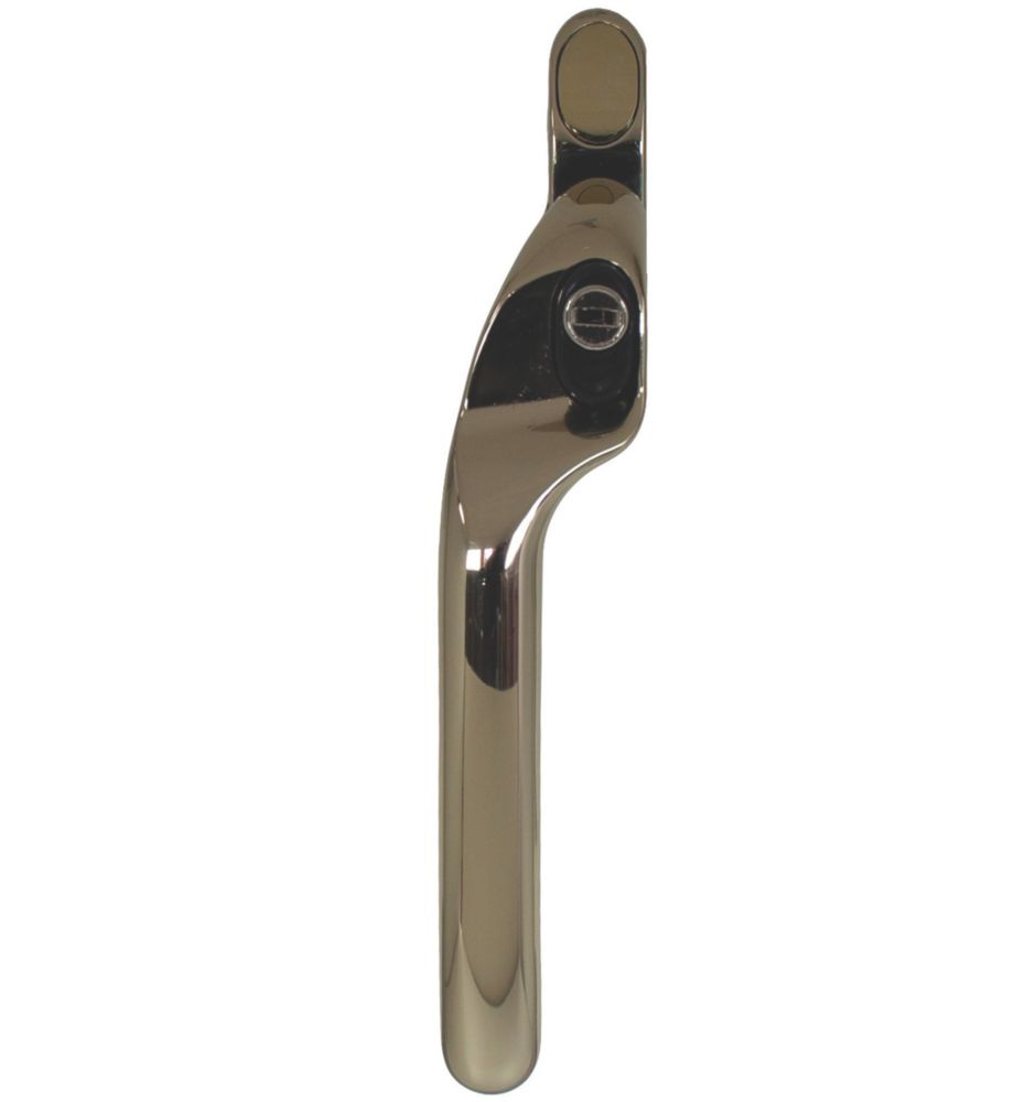 Image of Fab & Fix LH Offset Connoisseur Espagnolette Window Handle Polished Gold 
