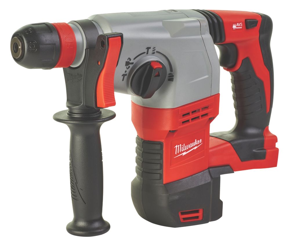 Image of Milwaukee HD18HX-0 3.0kg 18V Li-Ion RedLithium Cordless SDS Plus Hammer Drill - Bare 