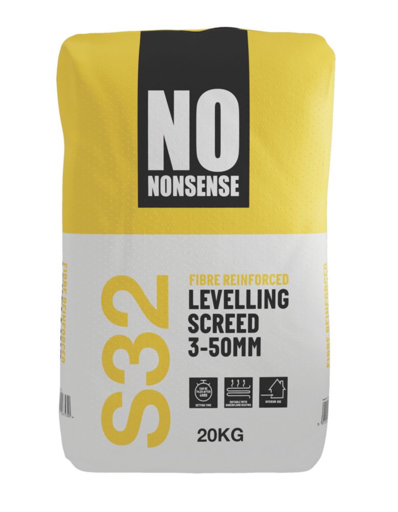 Image of No Nonsense Cement-Based Levelling Screed 20kg 