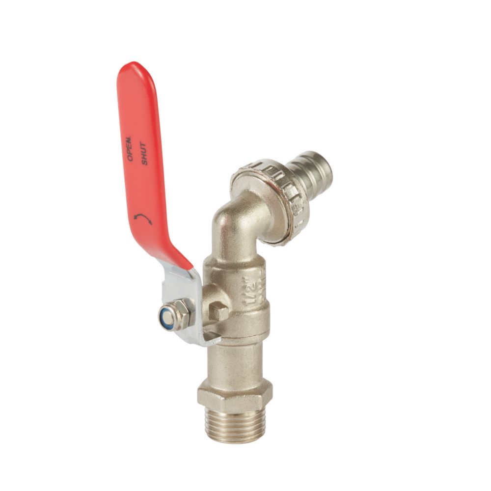 Image of Flomasta Union Bib Cock 138mm H x 75mm L 1/2" x 3/4" 