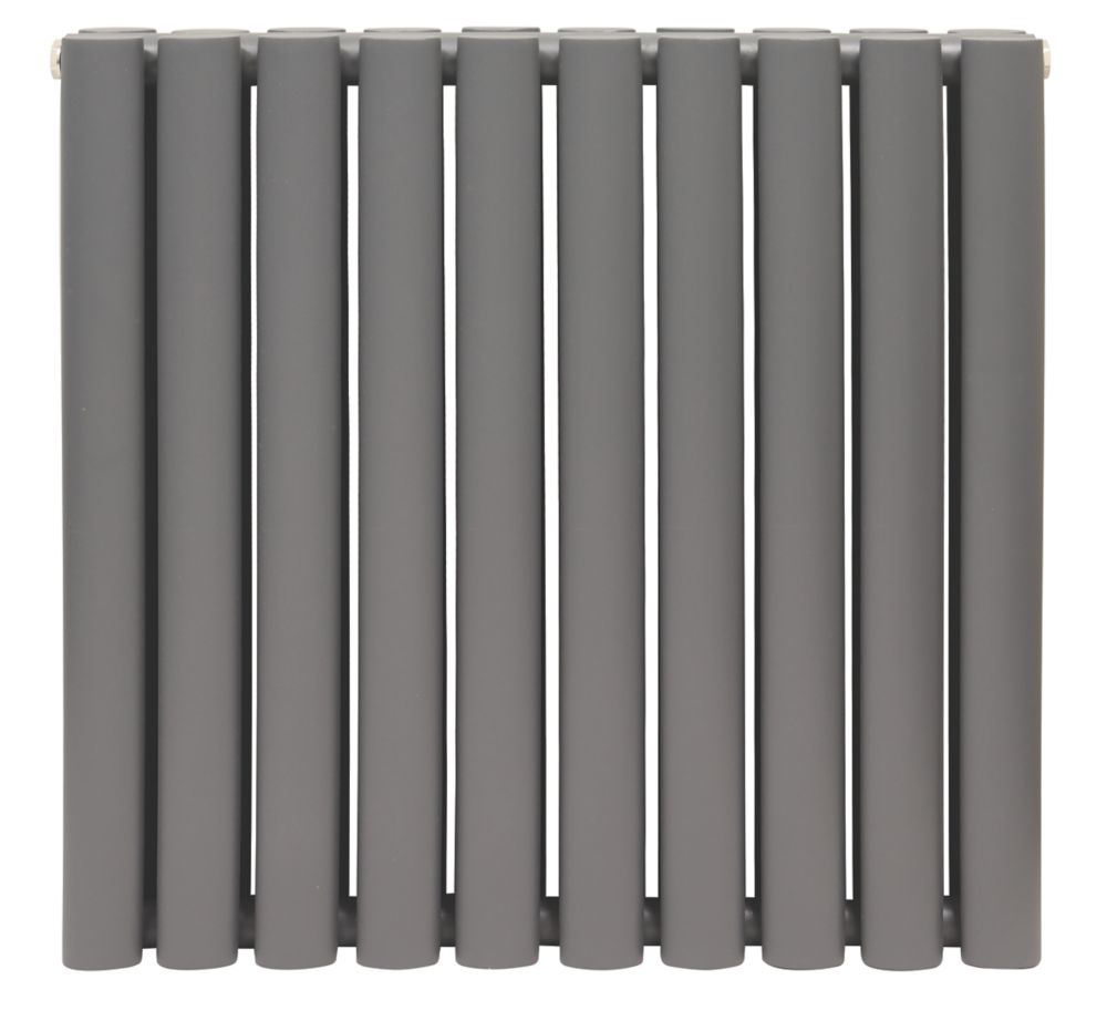 Image of Towelrads Dorney Designer Towel Radiator 600mm x 592mm Anthracite 1042BTU 