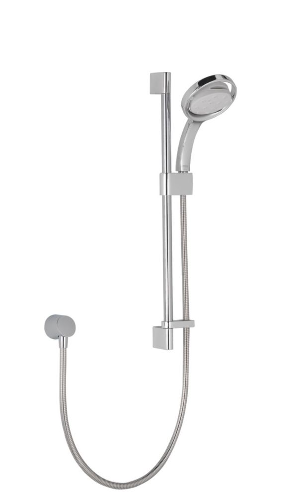 Image of Mira 360 Shower Kit Modern Design Chrome / White 