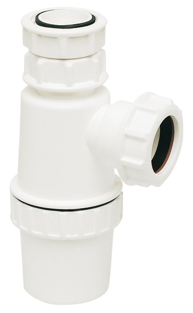 Image of FloPlast Telescopic Bottle Trap White 32mm 