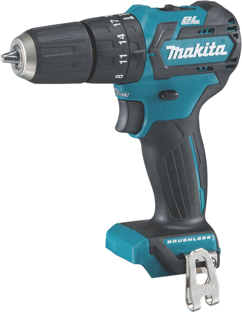 Image of Makita HP332DZ 10.8V Li-Ion CXT Brushless Cordless Combi Drill - Bare 