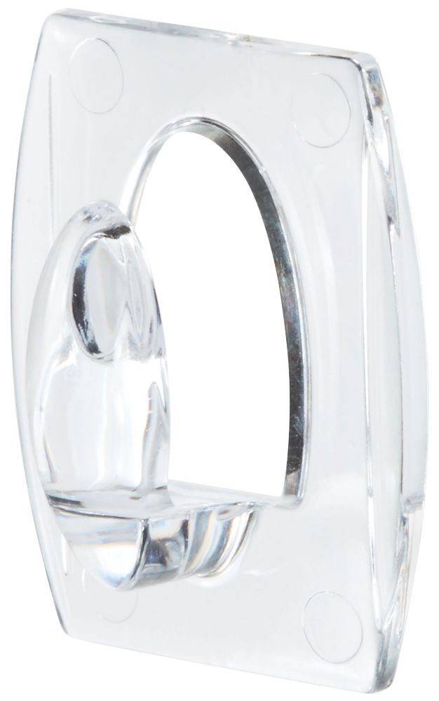 Image of Command Clear Self-Adhesive Mini Hooks with Strips 18 Piece Set 