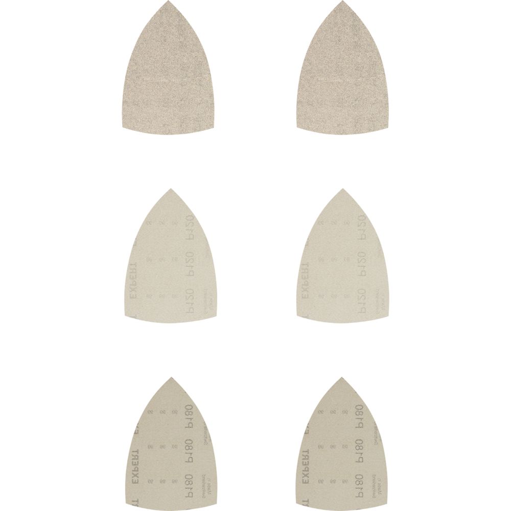 Image of Bosch Expert M480 Sanding Net Mesh 150mm x 100mm 80 / 120 / 180 Grit 10 Pack 