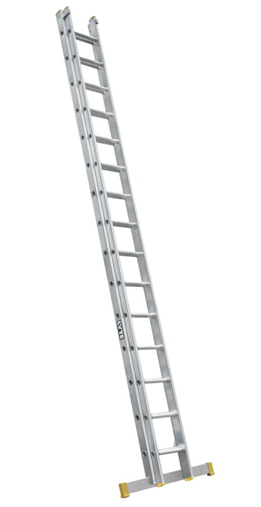 Image of Lyte 2-Section Aluminium Double Extension Ladder 7.81m 
