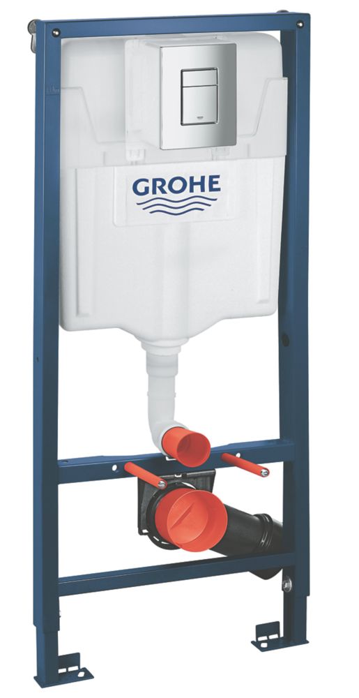 Image of Grohe Solido 3-in-1 Support Frame for Wall-Hung Toilet 1130mm 