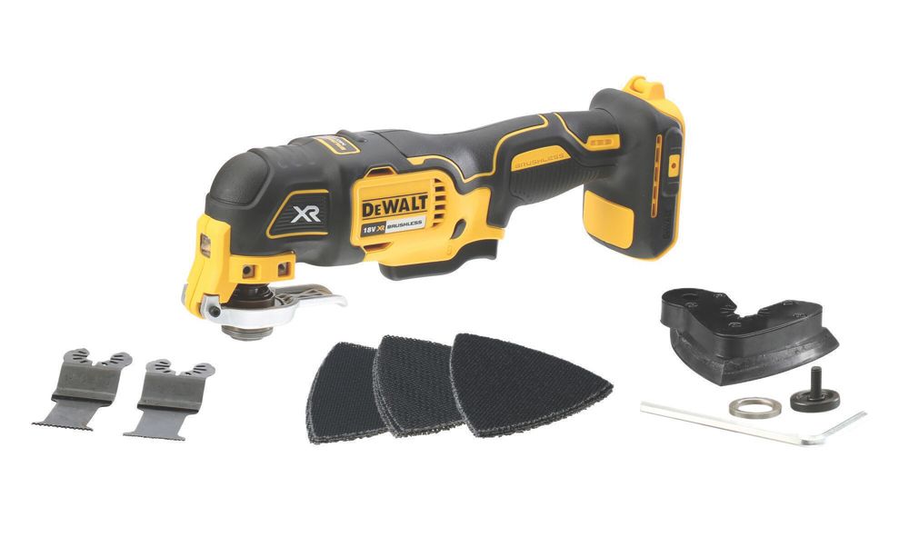 Image of DeWalt DCS355N-XJ 18V Li-Ion XR Brushless Cordless Oscillating Multi-Tool - Bare 