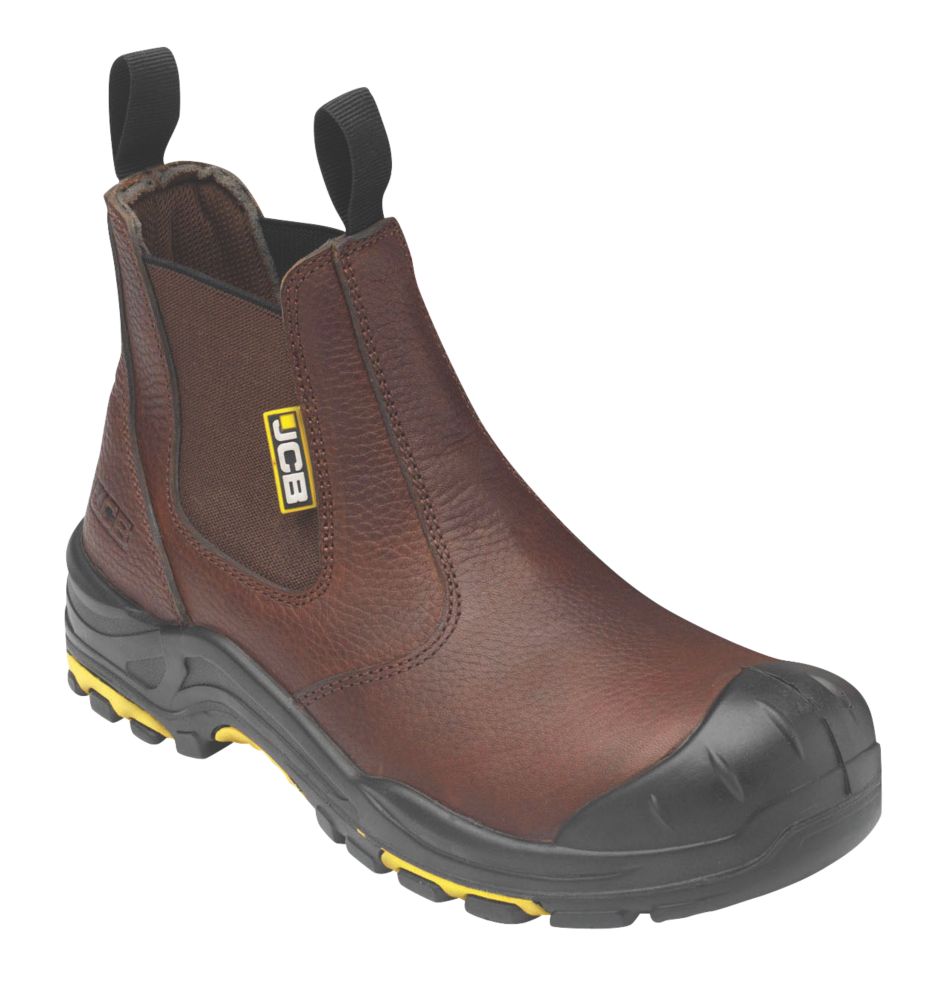 Image of JCB Safety Dealer Boots Brown Size 6 