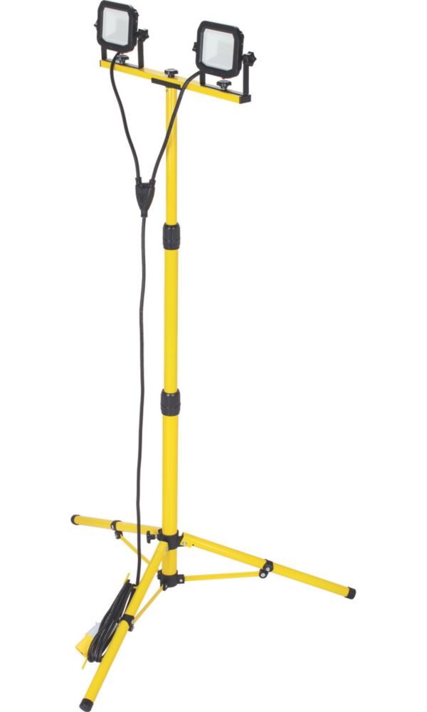 Image of Luceco LED Tripod Work Light 40W 4400lm 110V 